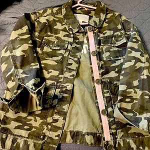 Gymboree Girls Camo Jacket